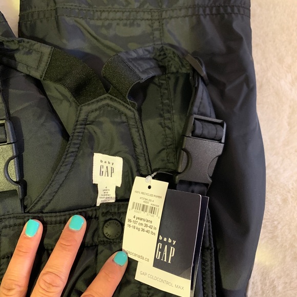 BNWT BLACK gap cold control max snow pants . - Picture 5 of 6